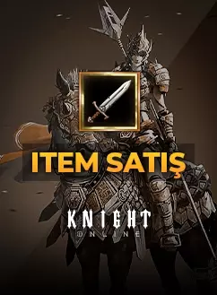 Knight Online Item Satış